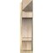 Ekena Millwork Balboa Rough Sawn Arts and Crafts Outlooker, Douglas Fir, 8"W x 20"D x 32"H OUT08X20X32BOA03RDF - alternate 2